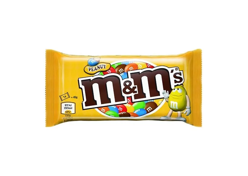 M&M Single 45g (Peanut / Choco)